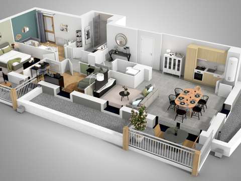 Vente appartement 4 pièces