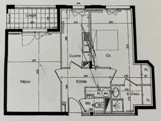 Vente appartement 2 pièces