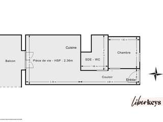 Vente appartement 2 pièces Vente appartement 2 pièces