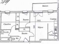 Vente appartement 3 pièces