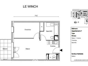 Vente appartement 2 pièces