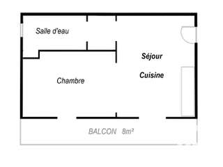 Vente appartement 2 pièces