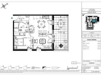Vente appartement 2 pièces