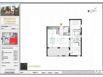Vente appartement 3 pièces