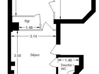 Vente appartement 3 pièces