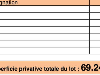 Vente appartement 4 pièces