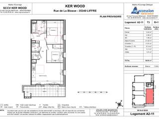 Vente appartement 3 pièces