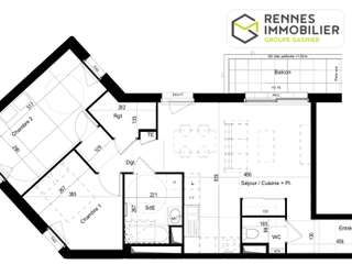 Vente appartement 3 pièces