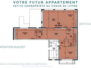 Vente Appartement 4 piècesLiffré