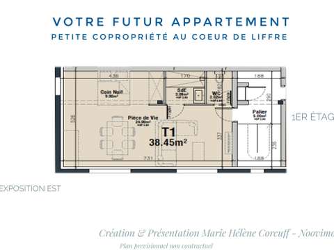 Vente Studio 1 pièce