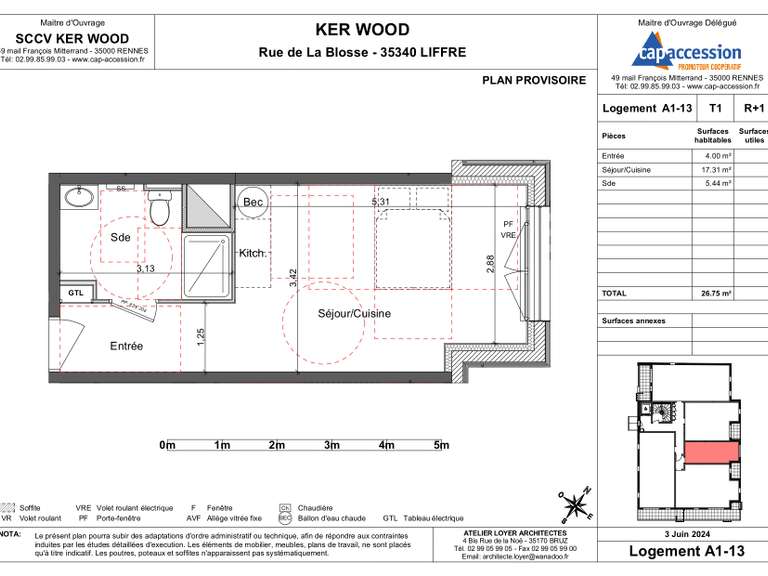 Vente appartement 4 pièces
