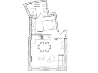 Vente appartement 2 pièces Vente appartement 2 pièces