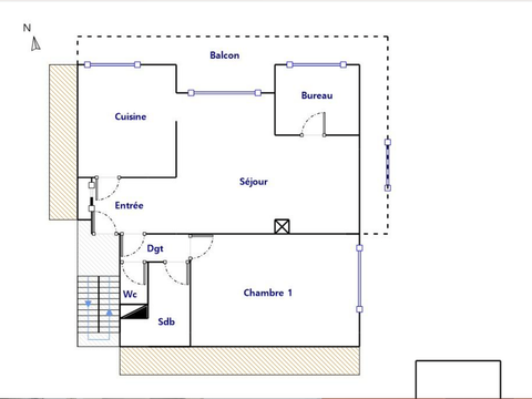 Vente appartement 2 pièces