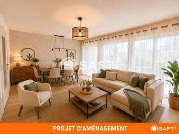 Vente appartement 3 pièces Lisieux Centre Ville Est 14