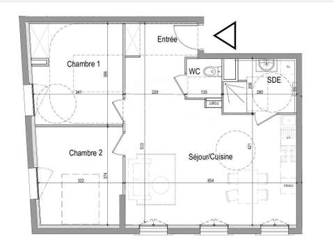 Vente appartement 3 pièces Lorient 56