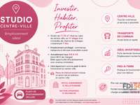 Vente Studio 1 pièce