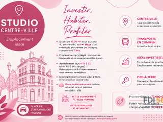 Vente Studio 1 pièce