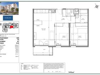 Vente appartement 3 pièces