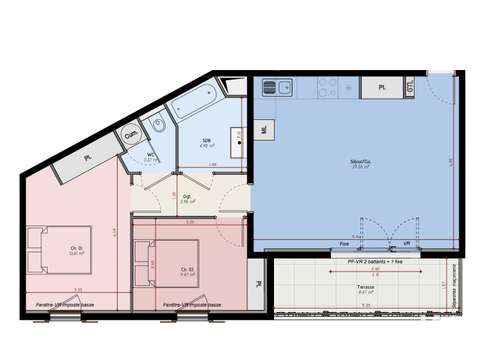 Vente appartement 3 pièces