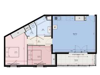 Vente appartement 3 pièces Vente appartement 3 pièces