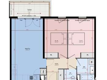 Vente appartement 3 pièces Vente appartement 3 pièces