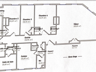 Vente appartement 5 pièces