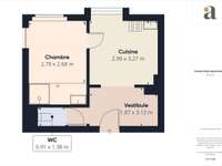 Vente appartement 2 pièces Vente appartement 2 pièces