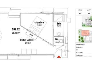 Vente appartement 2 pièces
