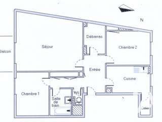Vente appartement 3 pièces
