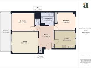 Vente appartement 3 pièces