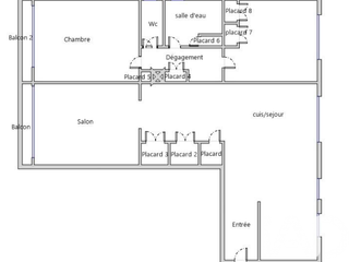 Vente appartement 3 pièces