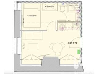 Vente appartement 1 pièce Vente appartement 1 pièce