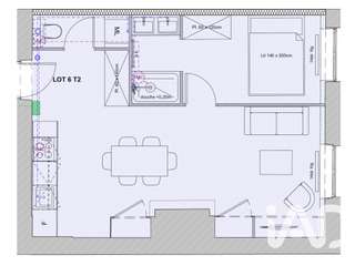 Vente appartement 2 pièces Vente appartement 2 pièces