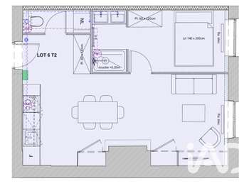 Vente appartement 2 pièces Lyon 4e 69