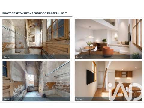 Vente appartement 1 pièce Vente appartement 1 pièce
