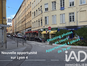 Vente Appartement 4 piècesLyon 4e