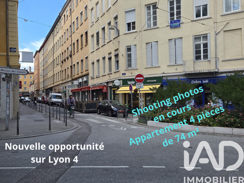 Vente appartement 4 pièces Lyon 4e 69
