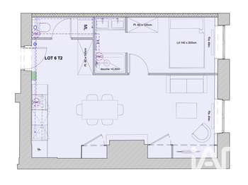 Vente Appartement 2 piècesLyon 4e