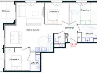 Vente appartement 4 pièces Vente appartement 4 pièces
