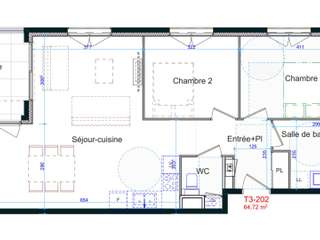 Vente appartement 3 pièces Vente appartement 3 pièces