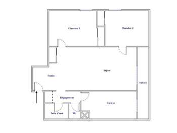 Vente appartement 3 pièces Vente appartement 3 pièces