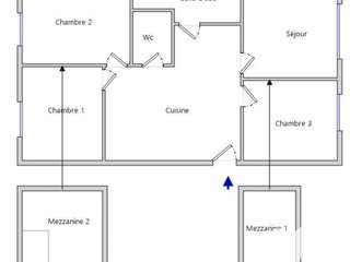 Vente appartement 3 pièces