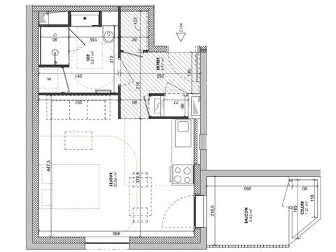 Vente appartement 1 pièce Vente appartement 1 pièce