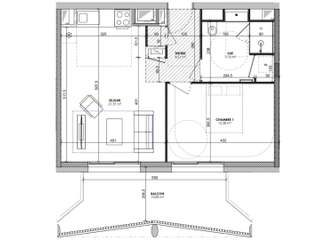 Vente appartement 2 pièces