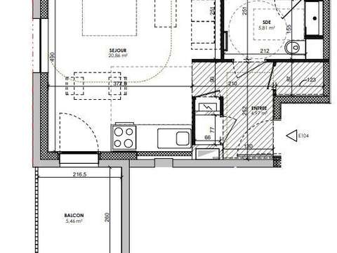 Vente appartement 1 pièce Vente appartement 1 pièce