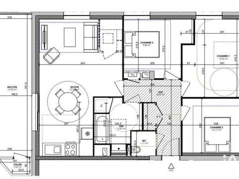 Vente appartement 4 pièces Lyon 7e 69