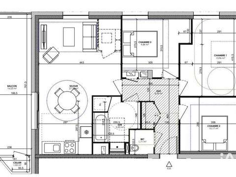 Vente appartement 4 pièces Lyon 7e 69