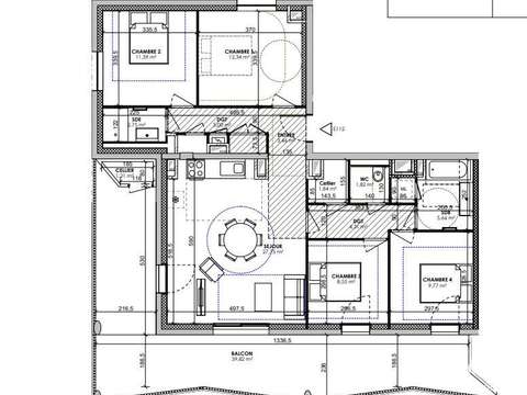 Vente appartement 5 pièces Lyon 7e 69