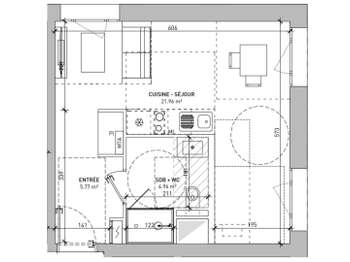 Vente appartement 1 pièce Vente appartement 1 pièce