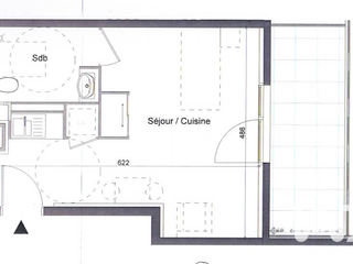 Vente appartement 1 pièce